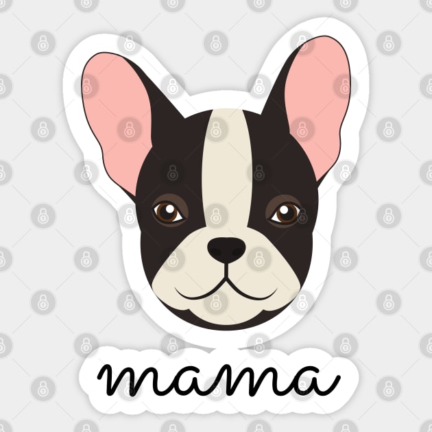 French Bulldog Mama Sticker by Mplanet